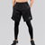 Blivin Fitness Men’s 2-in-1 Training Shorts Minimal