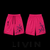 pink basketball shorts, pink mesh shorts, men's pink gym shorts, cherry blossom shorts, Japanese streetwear shorts, pink streetwear.