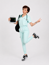 Teal Scrub Pants