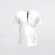 Ivory Oxford Collar Scrub Tops