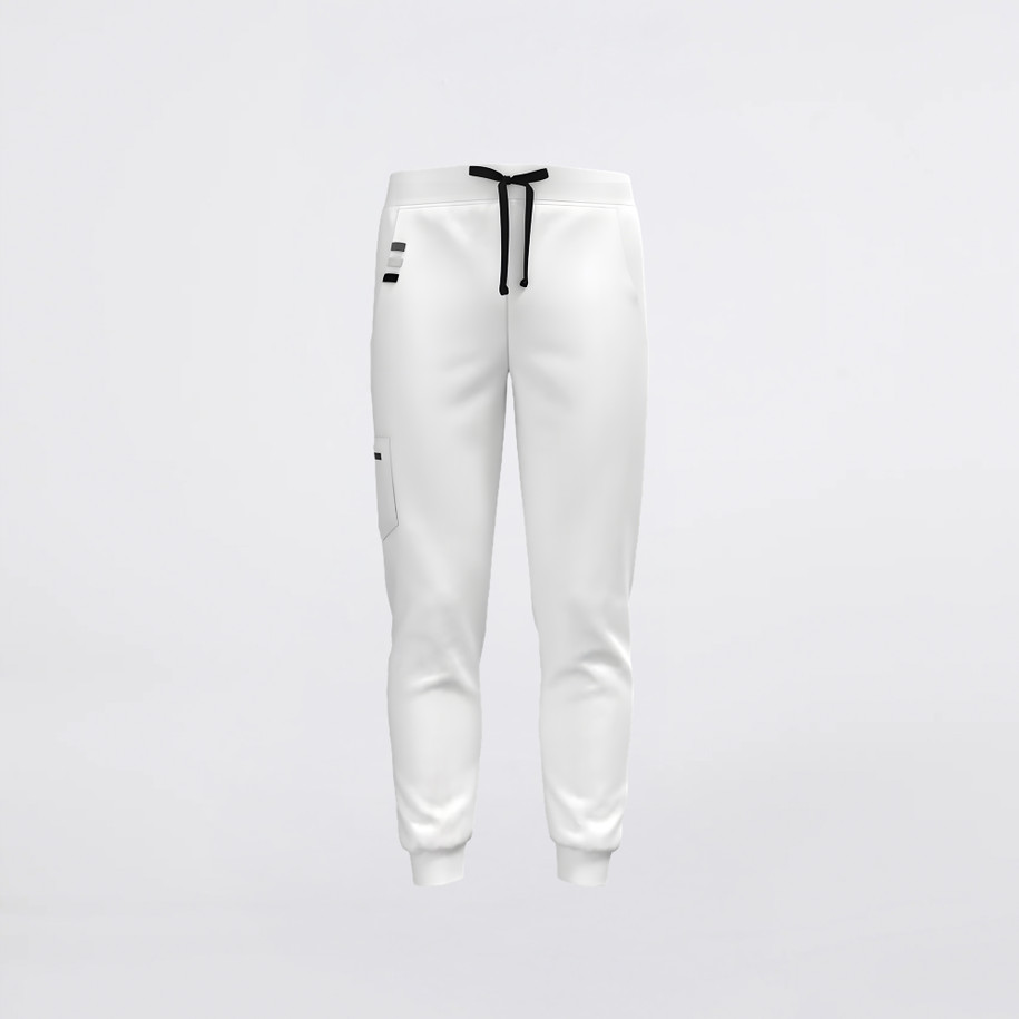 Ivory Scrub Pants