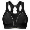 Ultimate Run Bra Black / Silver