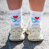 boobydoo Crew Socks - Boob Print