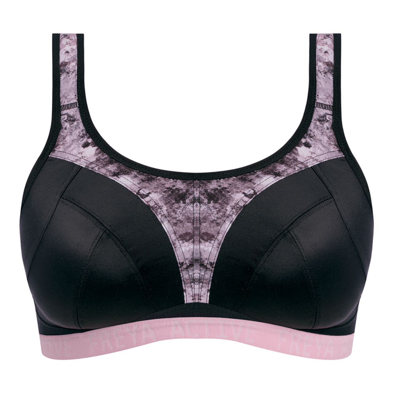 Freya wirefree compression sport bra for fullerbusts