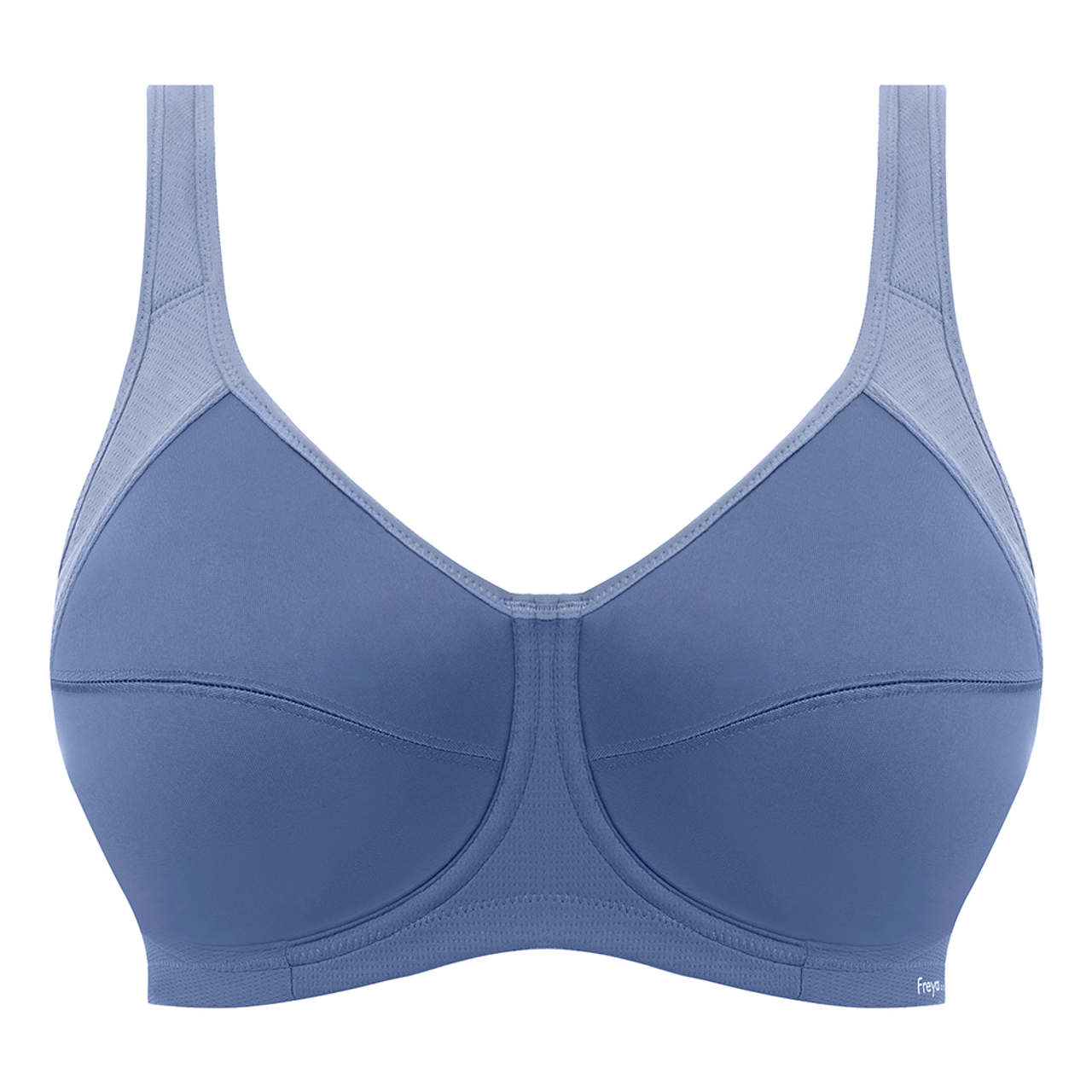 34i Freya Bra Active Sonic High Impact Convertible Underwire Lined Blue