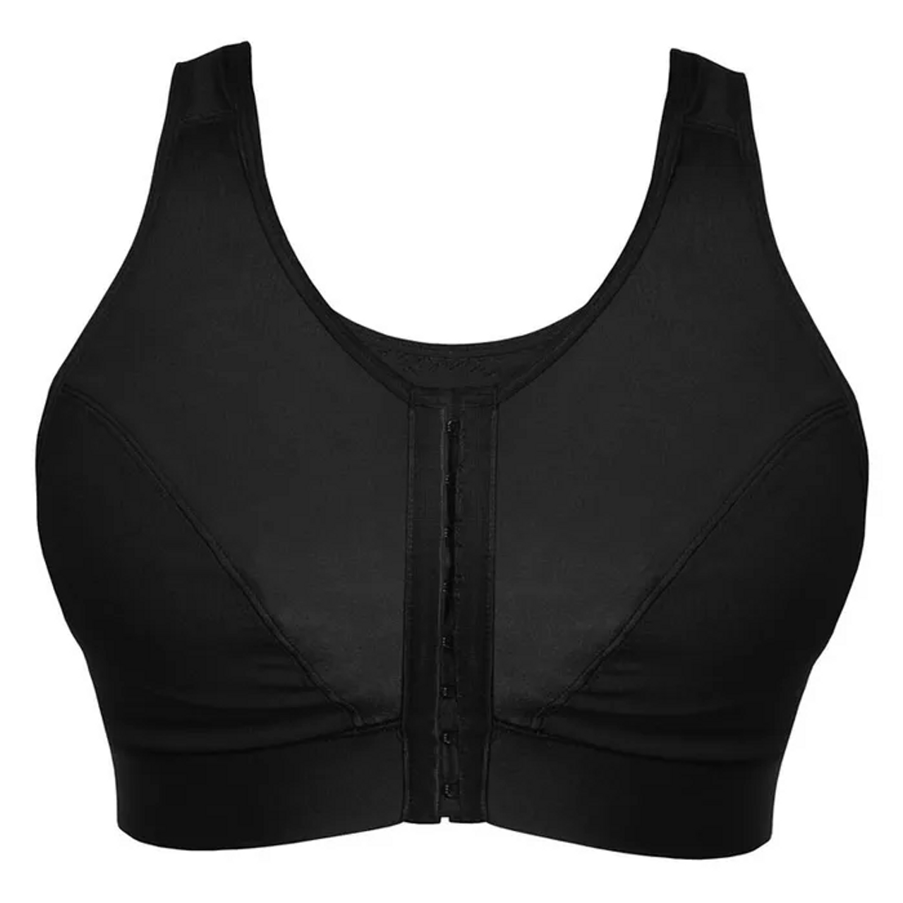 ENELL Full Figure High Impact Sports Bra 5 Black 