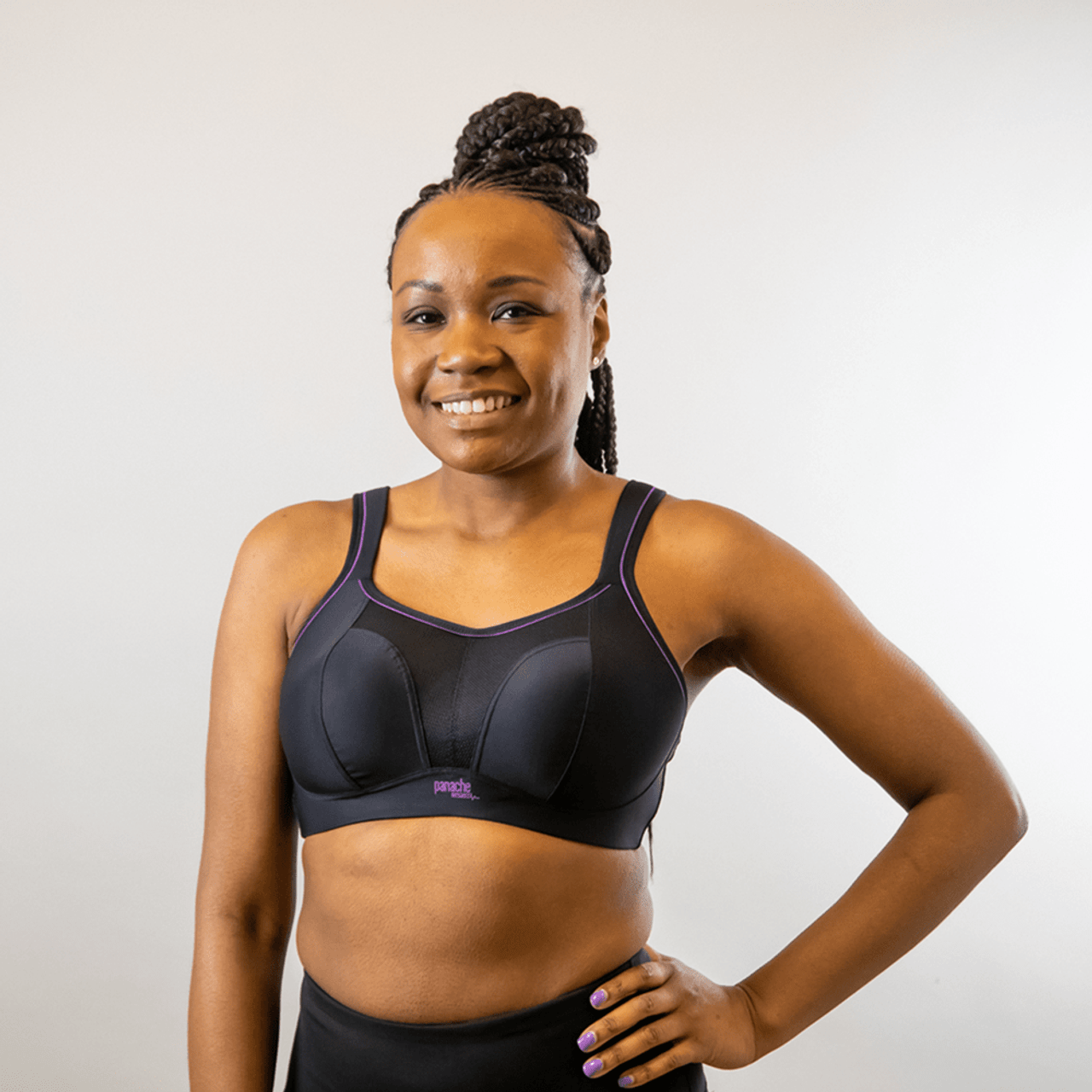 Panache Wired Sports Bra - Black