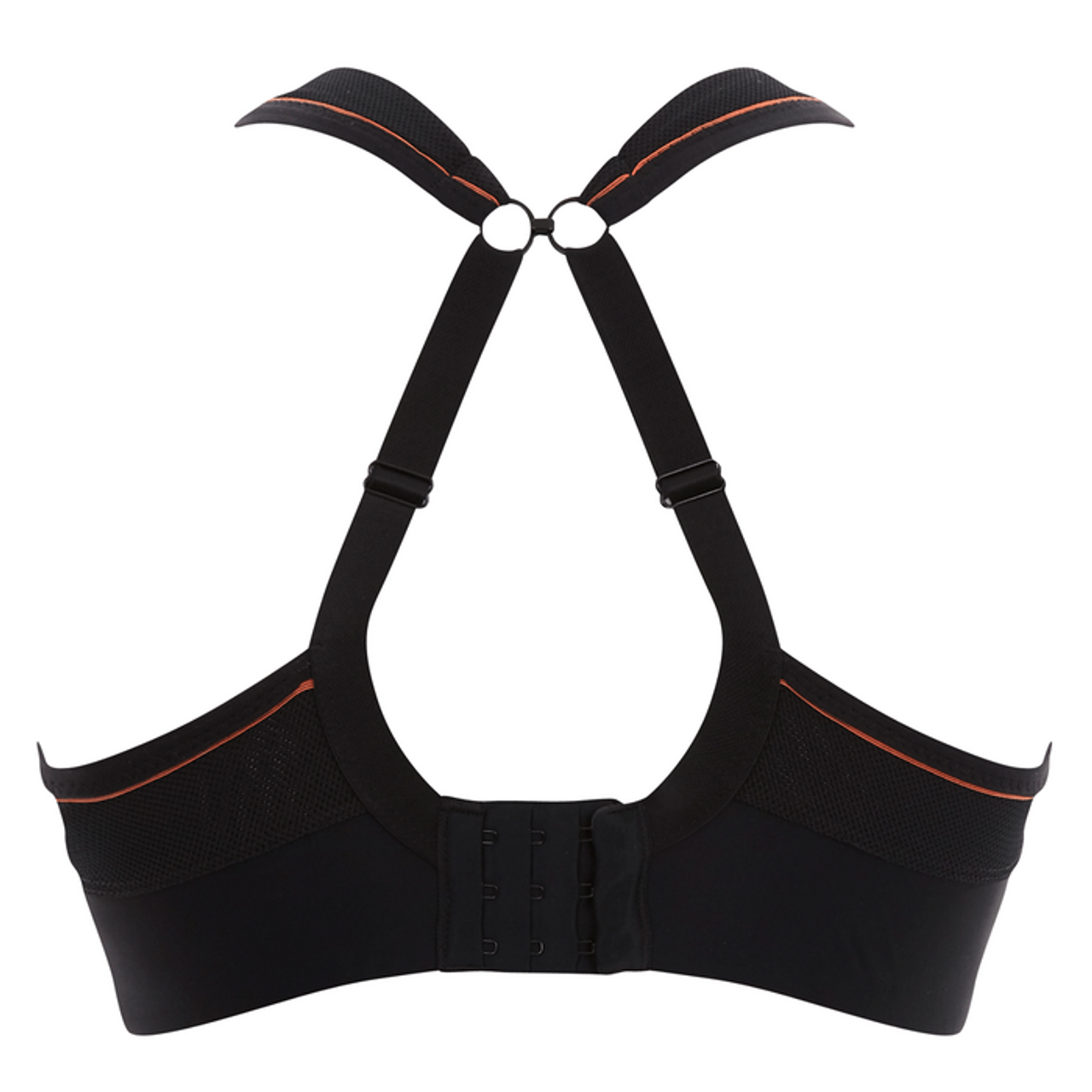 Panache Sculptresse Non Padded Sports Bra, Black at John Lewis & Partners