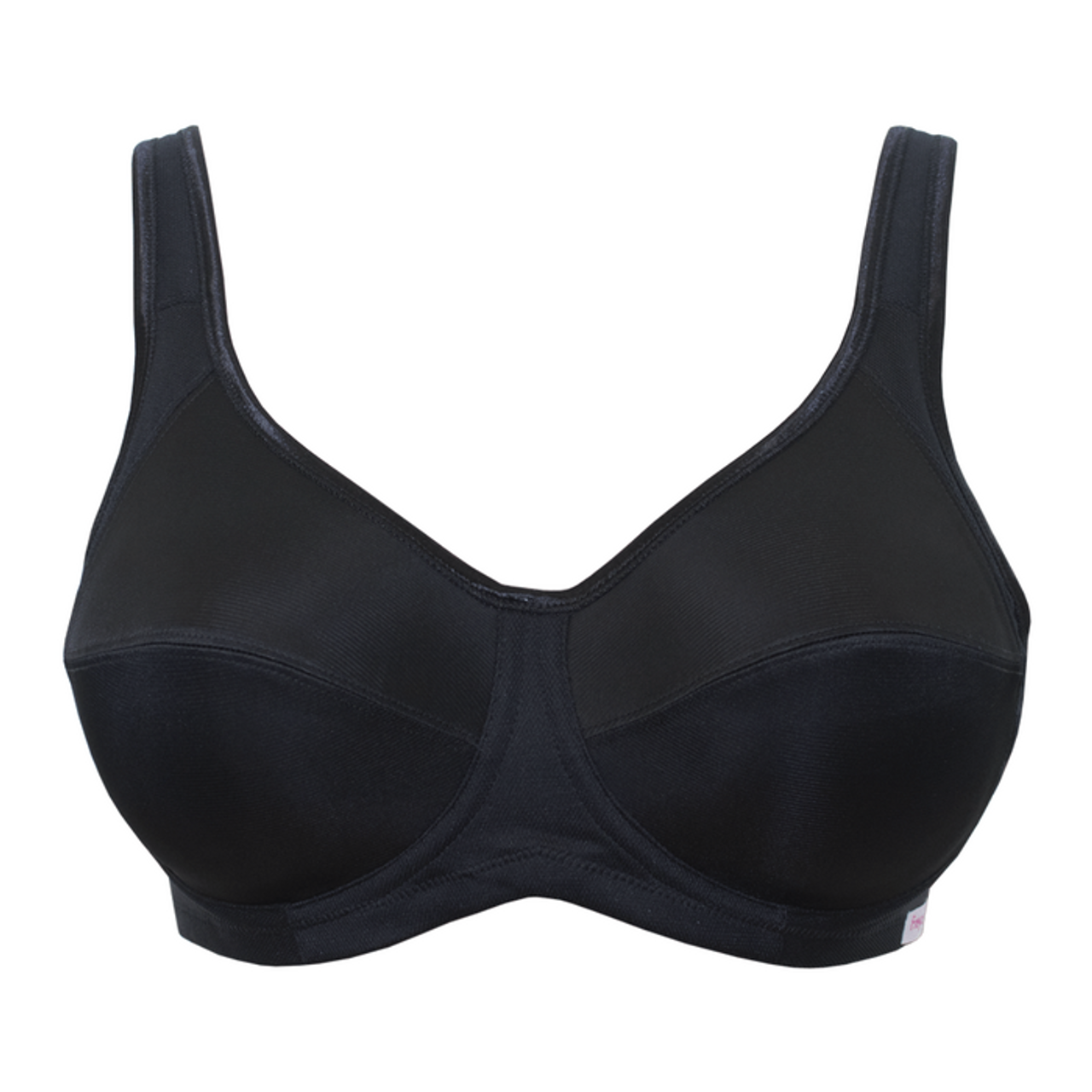 Freya High Octane High Impact Underwire Sports Bra 34DD, Black