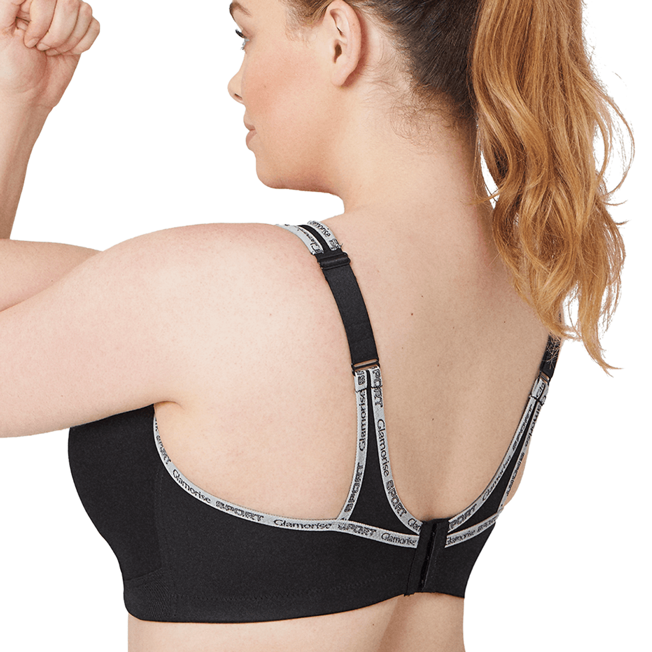 Glamorise No Bounce Cami Sports Bra Cafe - G-1066