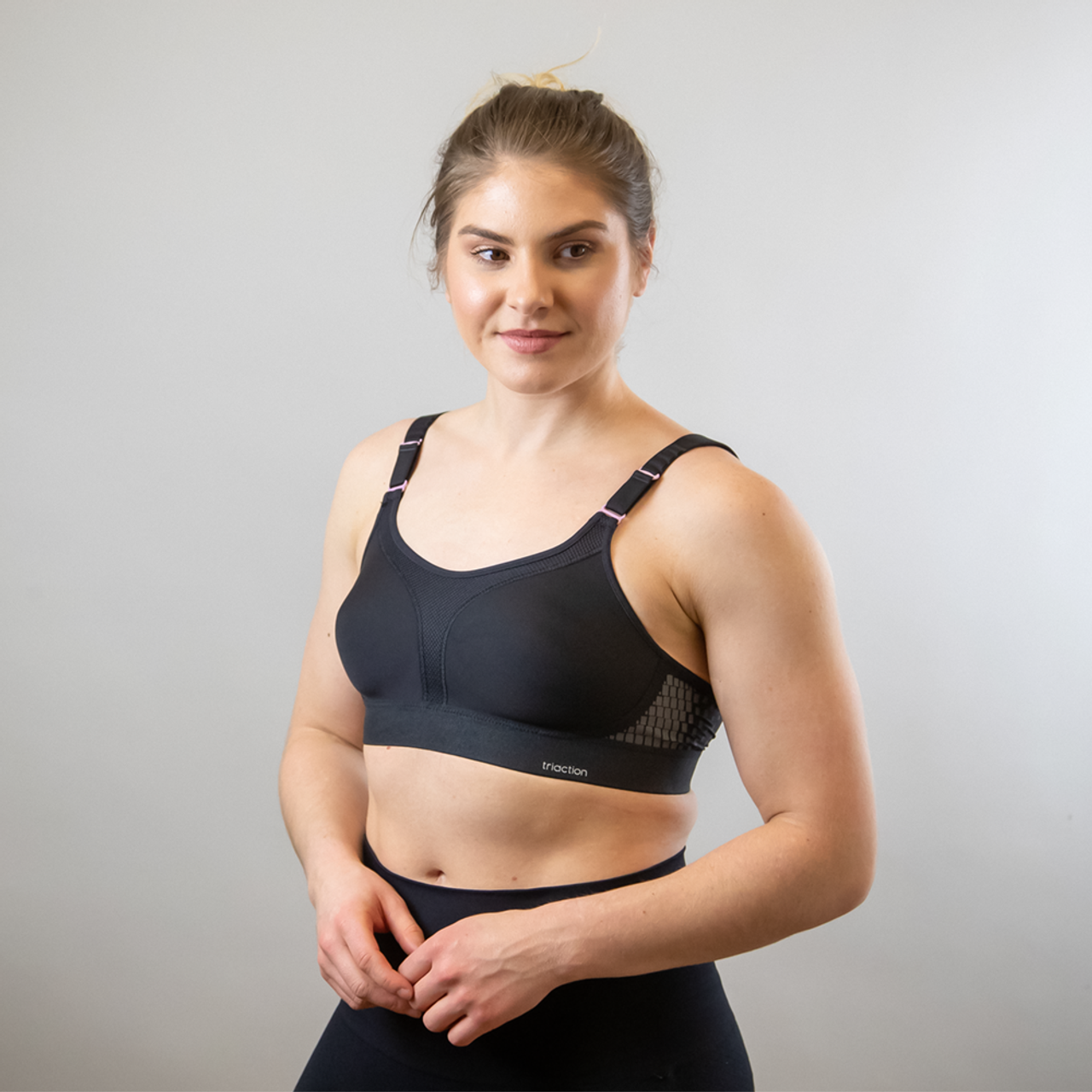 Triumph Triaction Extreme Lite Wire-free Sports Bra - Black