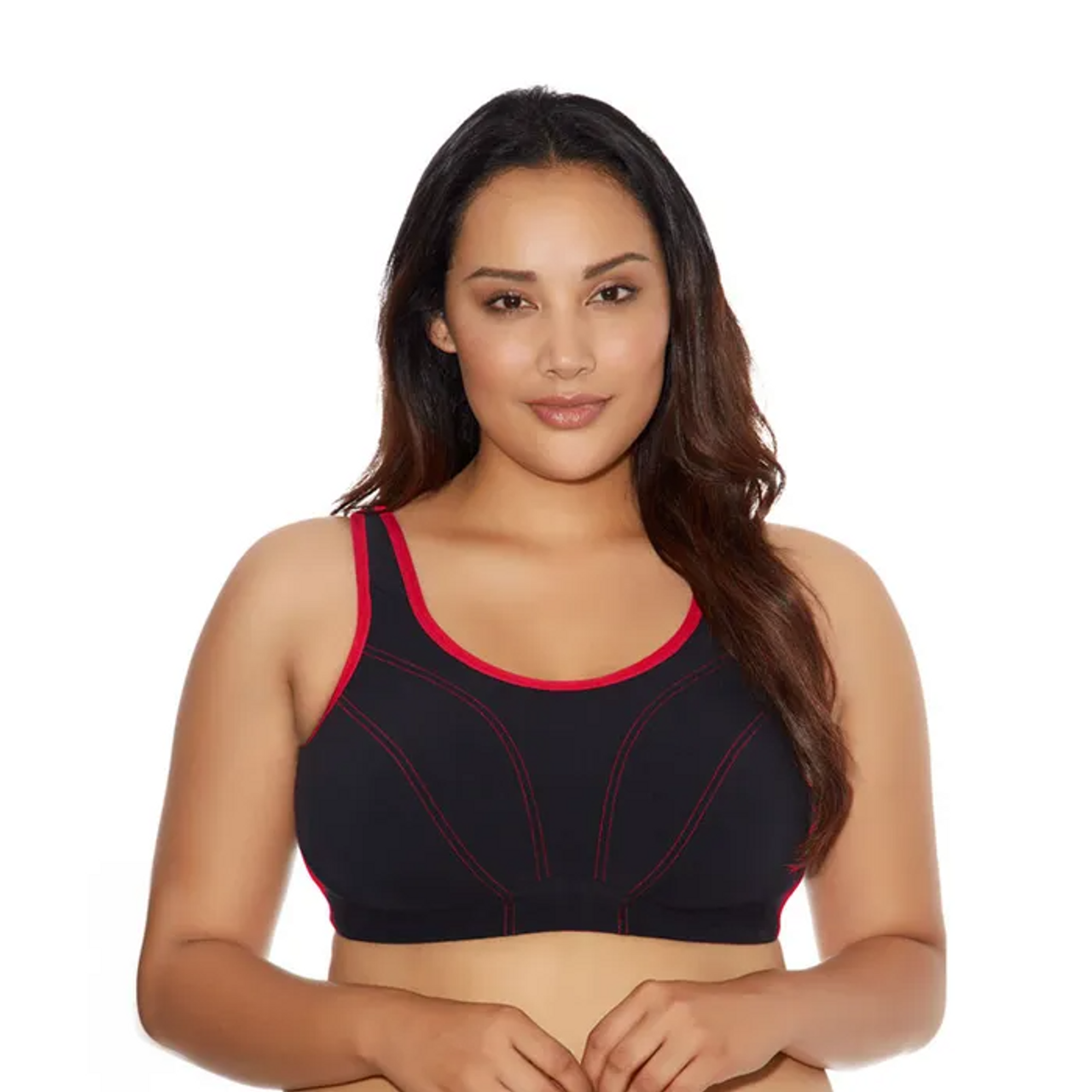 Goddess Non Wire Sports Bra (6913),38H,Pewter Heather