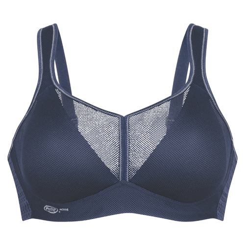 Anita Air Control Sports Bra in Blue Iris
