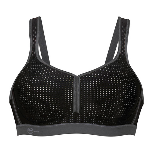 Anita Extreme Control Sports Bra: Black: 36D