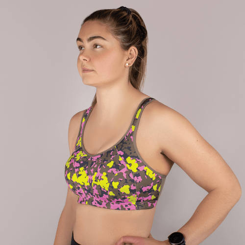 Iconic Sports Bra - Forest Green