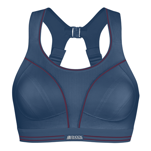 Brooks NAVY Dare Underwire Sports Bra, US 34DD, UK 34DD 