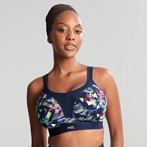 Panache Sport Boundless Non-Wired Sports Bra - Graphic Print