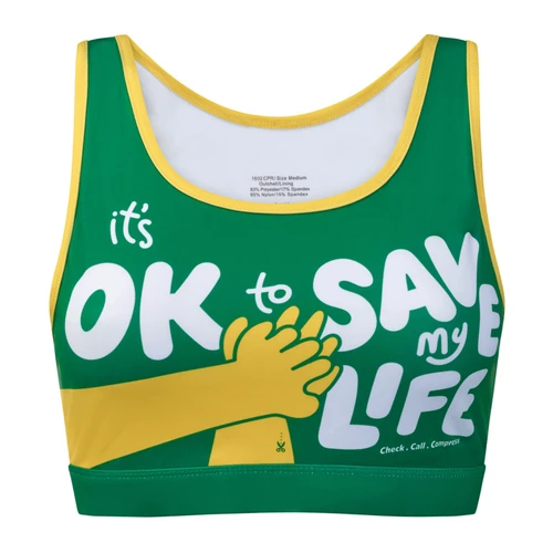 St John Ambulance CPR Bra - Action Sports Bra