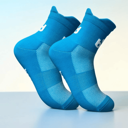 boobydoo Performance Runner Quarter Sock - Blue