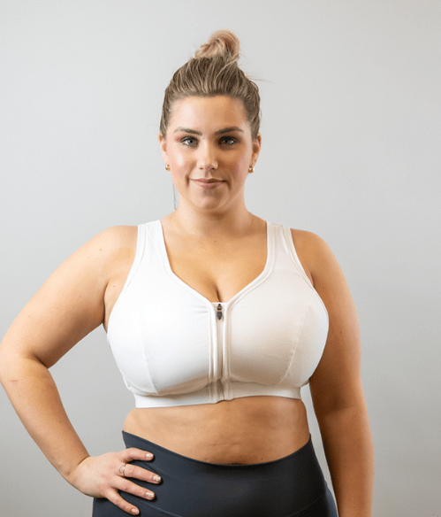 Post Breast Enlargement Zip Bra or Sport use