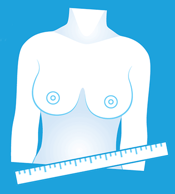 Side Set Breasts - Boob Shapes, HD Png Download - kindpng