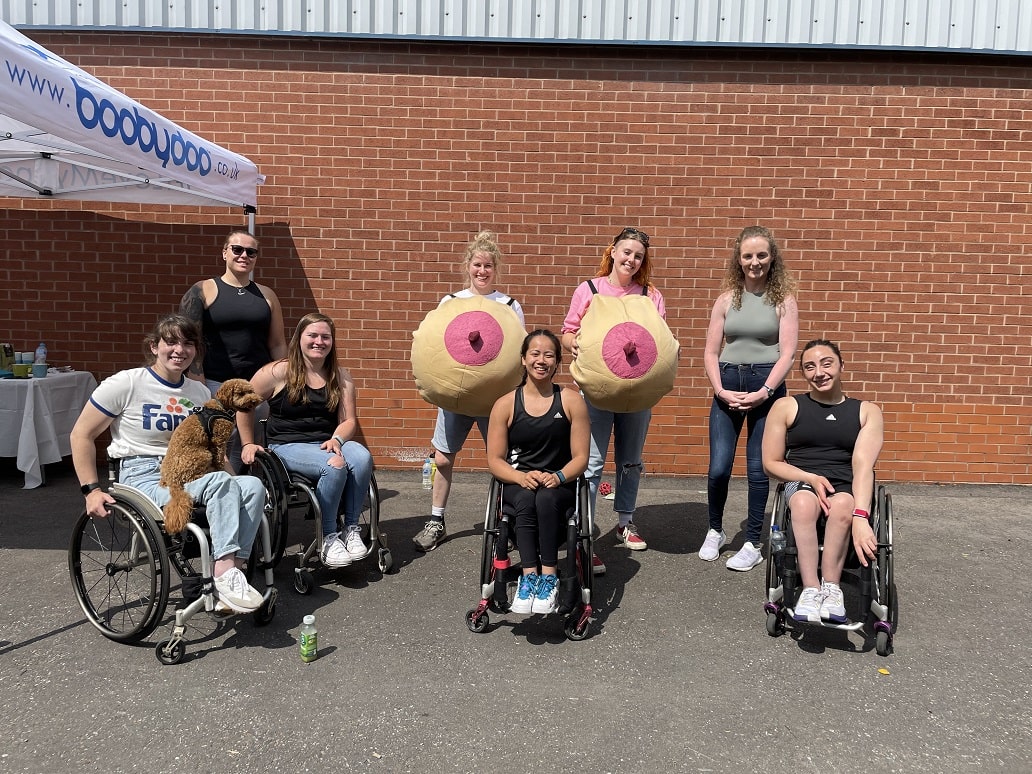 England womens wheelchair basketball team