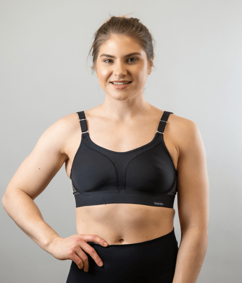 Triaction Hybrid Lite Cardio Sports Bra In black