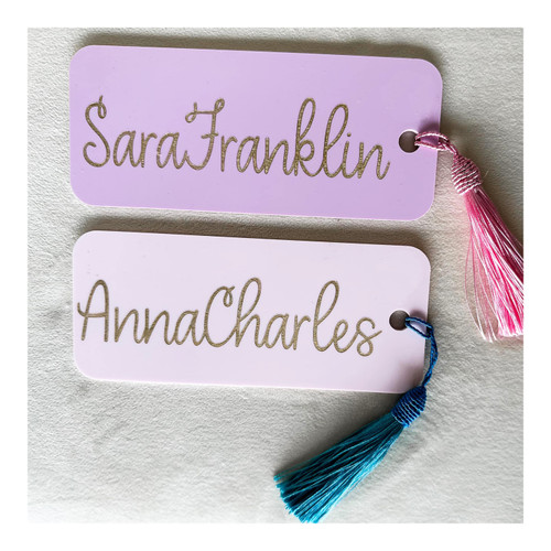 Personalized Acrylic Bookmarks