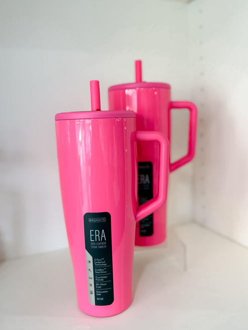 Neon Pink Era BrüMate 40oz