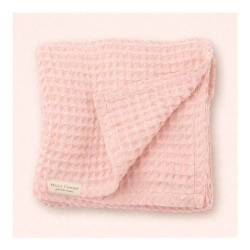Waffle Baby Blanket Blush
