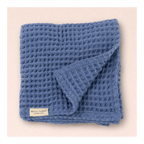 Waffle Baby Blanket Rain