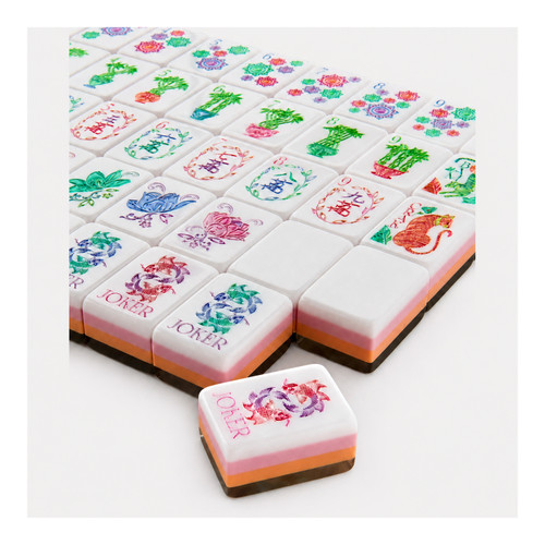 Pearlescent Mahjong Tiles