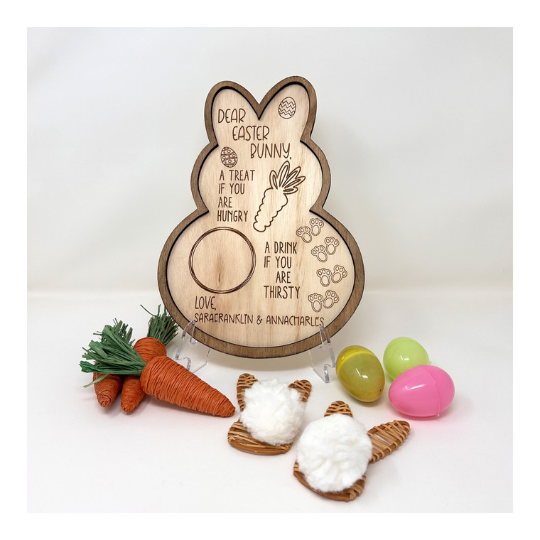 Easter Bunny Tray - Personalized