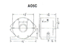 Kalamazoo AO5C Air-Operated 5C Collet Fixture - AO5C