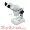 SPI 10X to 40X Binocular Stereo Zoom Microscope - 12-516-1