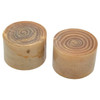 Garland Rawhide Replacement Hammer Tips (Pair), 2-3/4" Face Diameter - 21005-1