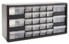 Akro-Mils Plastic Storage Cabinet #10126, 26 Drawers, 6-3/8" Deep x 20" Wide x 10-11/32" High - 78460029