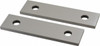 SPI Precision Steel Parallels, Matched Pair, 1/4" Thick x 6" Long, 1-5/8" Height - 13-215-9
