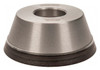 Norton Diamond Cup Wheel, Type 11V9, 3-3/4" Diameter, 1-1/4" Hole Size, 1-1/2" Thickness, 120 Grit, Fine Grade, 1/8" Superabrasive Depth - 36046102