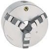 Bison 3-Jaw Self-Centering Scroll Chuck, Plain Back #3204, 4" Diameter - 7-810-0400