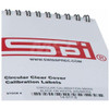 SPI Circular Clear Cover Calibration Labels, 200 Pack - 14-017-8