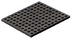 Mason Industries Nitrile Vibration Isolation Pad NI6X6X5/16BRN, Size: 6" x 6" | Max load (PSI):100 | Thick: 5/16" | Color: Brown - 35-258-3