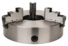 Interstate 3-Jaw Plain Back Self-Centering Lathe Chuck, Two-Piece Hardened Reversible Jaws, 15" dia. - 34-676-7