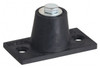 Mason Industries Neoprene Floor Mount Vibration Isolator ND-B, 300 - 600 lbs. cap. - 35-281-5