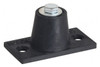 Mason Industries Neoprene Floor Mount Vibration Isolator ND-DS, 2150 - 4300 lbs. cap. - 35-286-4
