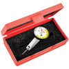 Starrett Dial Test Indicator 709BZ #64215, 0.06" Range, 0-15-0 Dial Reading, 0.0005" Graduation, 1-3/8" Dial Diameter, White Dial - 11-894-3