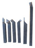 Precise 6 Piece Carbide Tipped Tool Bit Set with 1/2" Square Shank - 404-2049