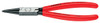Knipex Retaining Ring Pliers, Internal Straight Style #4411J3, 9" Length - 97-596-1