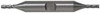 Interstate HSS Double End Mills with 4 Flute - 42-613-0