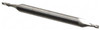 Atrax 2-Flute Centercutting Double End Mill, 3/64" Mill Dia., 1/8" Shank Dia., 3/32" LOC - 45-264-9